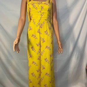 floral flowy jumpsuit